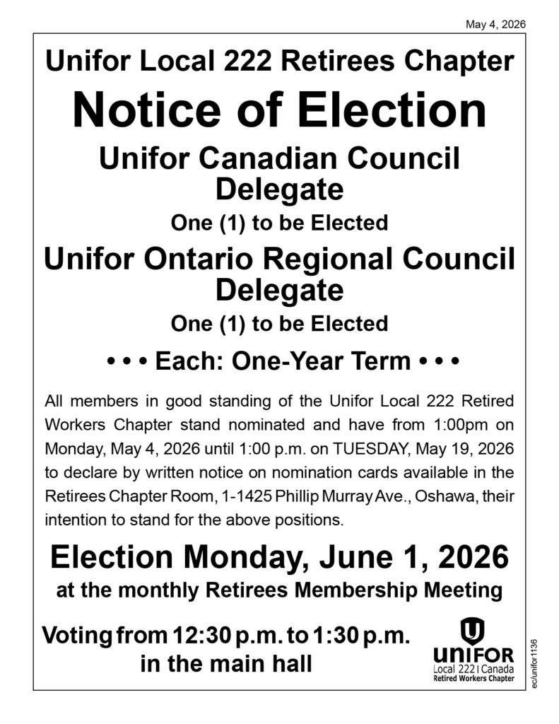 Can & ORC Council election June 1 2026