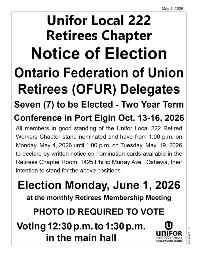 OFUR June 1 2026